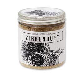 Badesalz 300g in der Dose "Zirbenduft", Zirbe