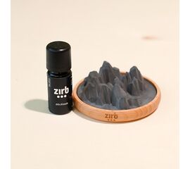 Duftspender aus Stein Fragrance Diffuser mit Zirbenöl 10ml